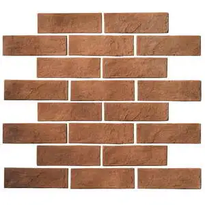 Standard 2x8 Thin Brick Veneer Cotto Dark