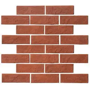 Standard 2x8 Thin Brick Veneer Mission Red