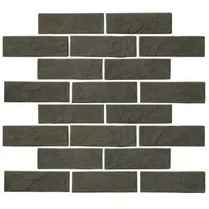 Standard 2x8 Thin Brick Veneer Ocean Green Dark