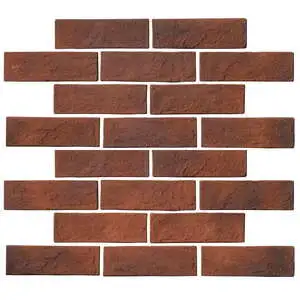 Standard 2x8 Thin Brick Veneer Red Flash