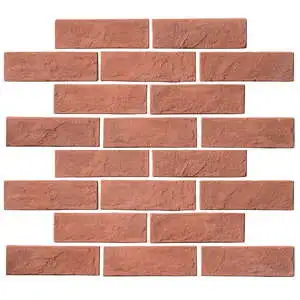 Standard 2x8 Thin Brick Veneer Rosa
