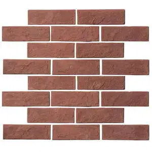 Standard 2x8 Thin Brick Veneer Spanish Inn Red
