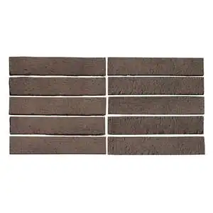 University 2x11 Thin Brick Veneer Cotto Chocolate