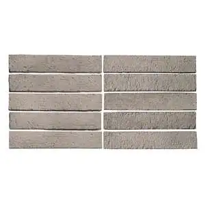 University Thin Brick Veneer Natural Gray