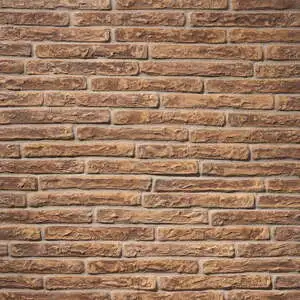 Villagio 1x9 Thin Brick Veneer Tuscan Mustard