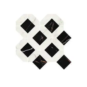 Venice Black Mosaico Antique Lux su rete