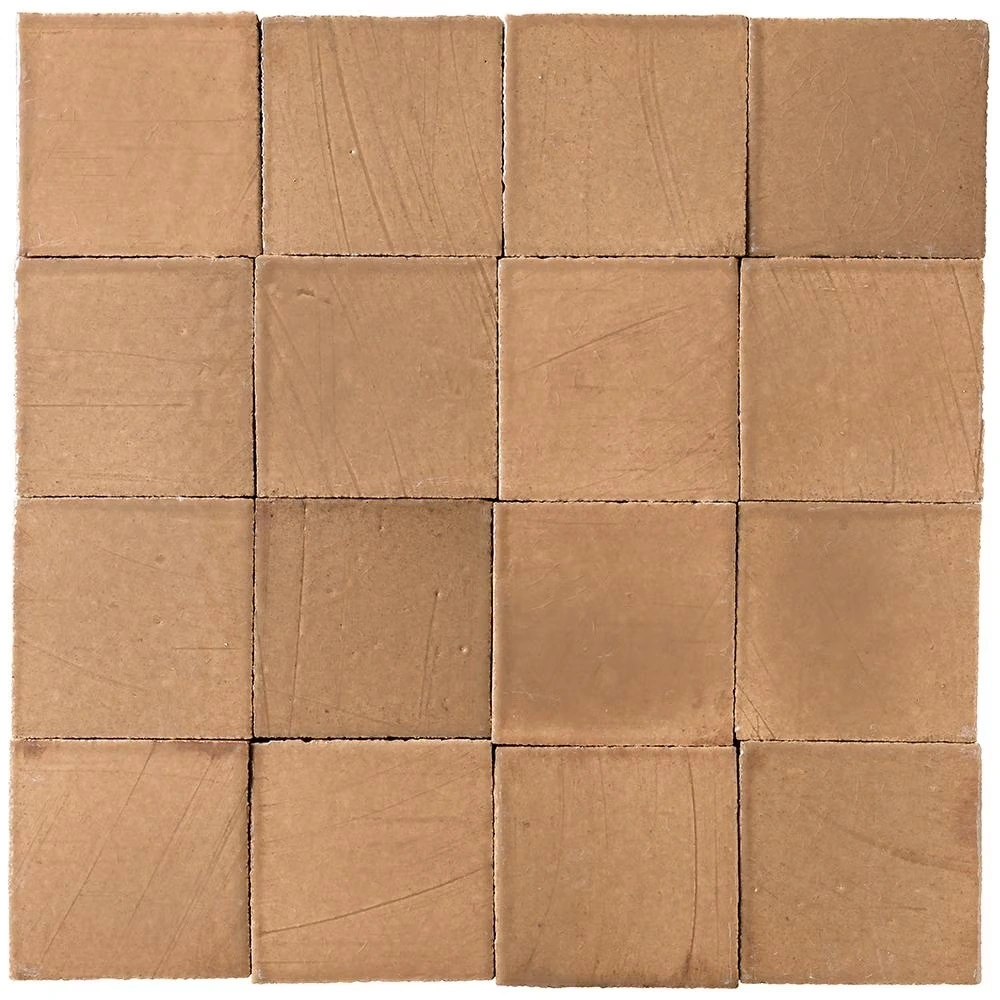 Clara Tierra Madre High Fire Ceramic Tile Latte