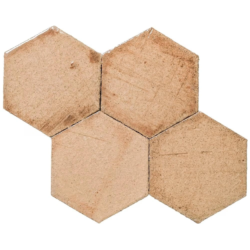Clara Tierra Madre 4" Hexagon Nougat