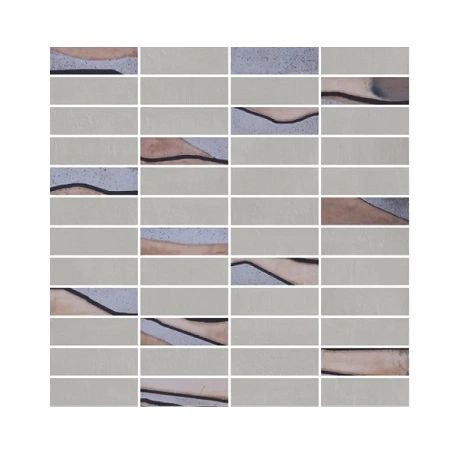 Grey Mosaico 2.5x7.5