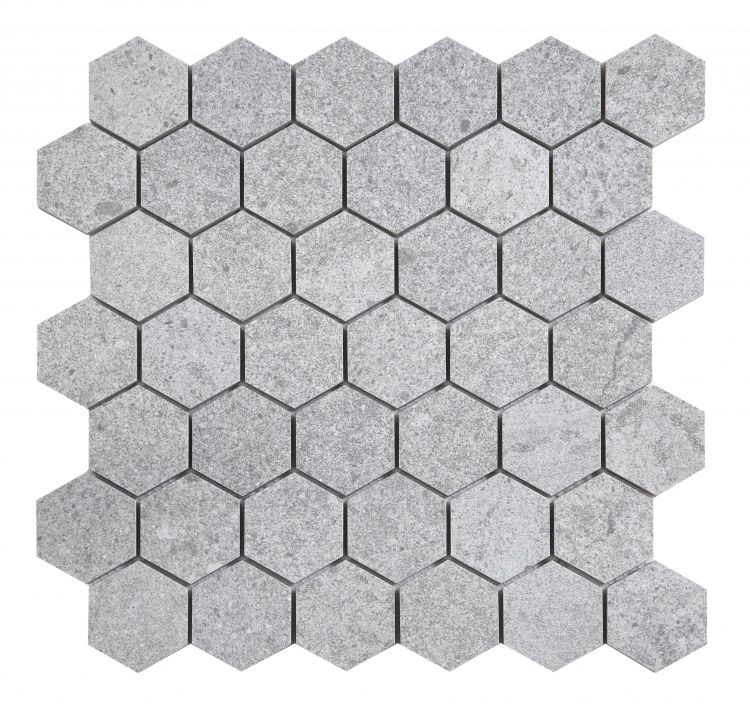Grant Grey 2 x 2 Hexagon