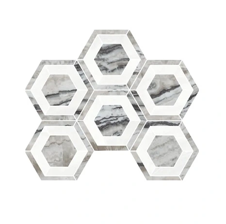 Indian Sunset Mosaico Esagono