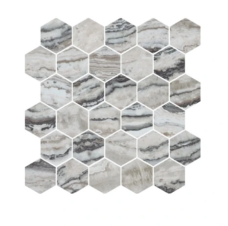 Indian Sunset Mosaico Esagono