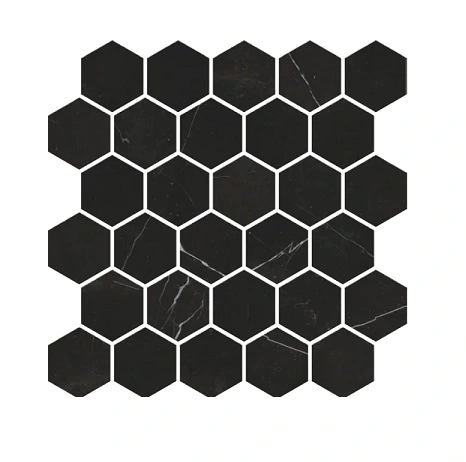 Marquinia Black Mosaico Esagono