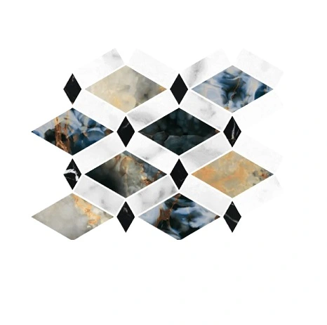 Midnight Blue Mosaico Fancy