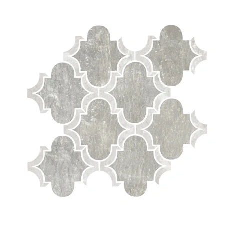 Grey Mosaico Arabesque
