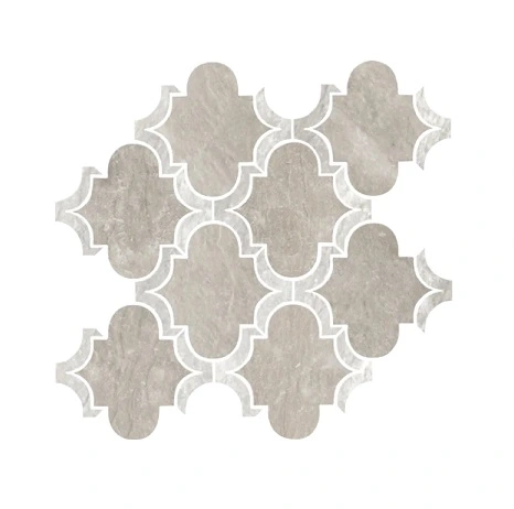 Taupe Mosaico Arabesque