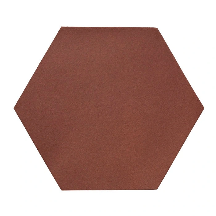 Monrovia Hexagon High Fire Ceramic Tile Braun