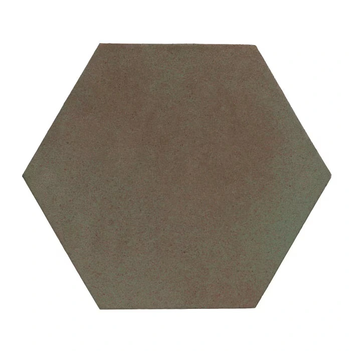 Monrovia Hexagon High Fire Ceramic Tile Elder Green