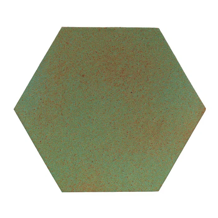 Monrovia Hexagon High Fire Ceramic Tile Light Copper