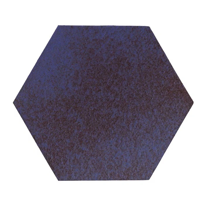 Monrovia Hexagon High Fire Ceramic Tile Persian Blue