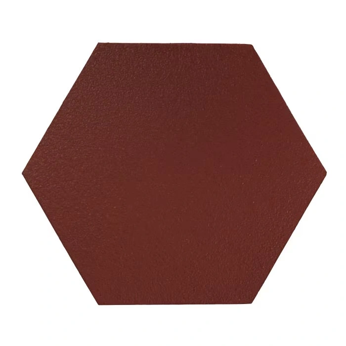 Monrovia Hexagon High Fire Ceramic Tile Pueblo Red