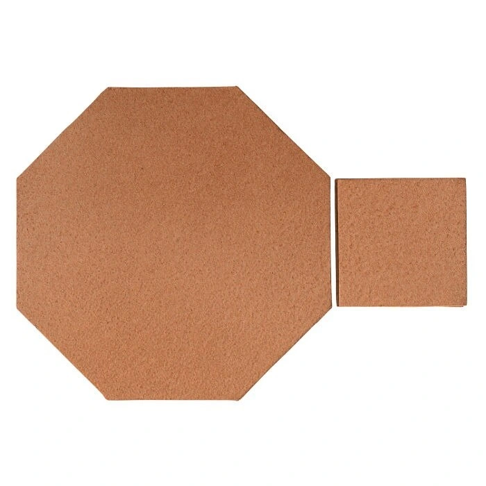 Monrovia Octagon Set High Fire Ceramic Tile Beechnut
