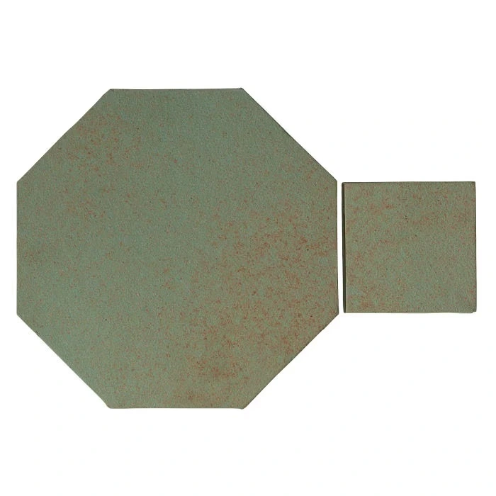 Monrovia Octagon Set High Fire Ceramic Tile Сhrome Monrovia Octagon Set High Fire Ceramic Tile Сhrome