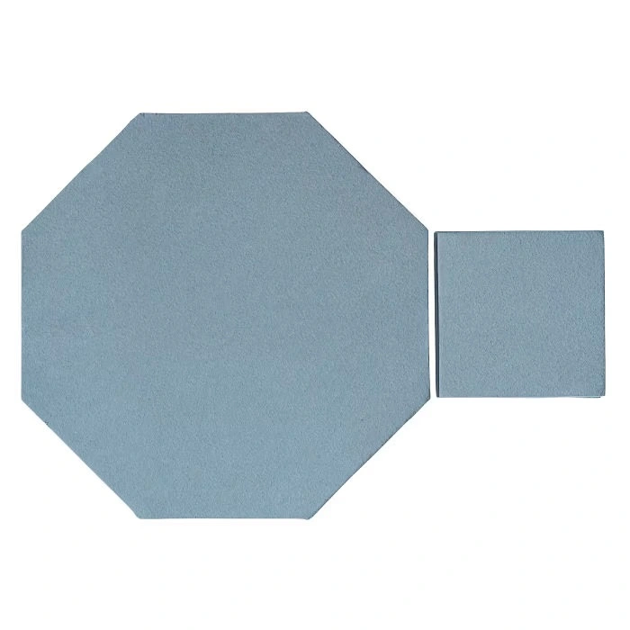 Monrovia Octagon Set High Fire Ceramic Tile Turquoise