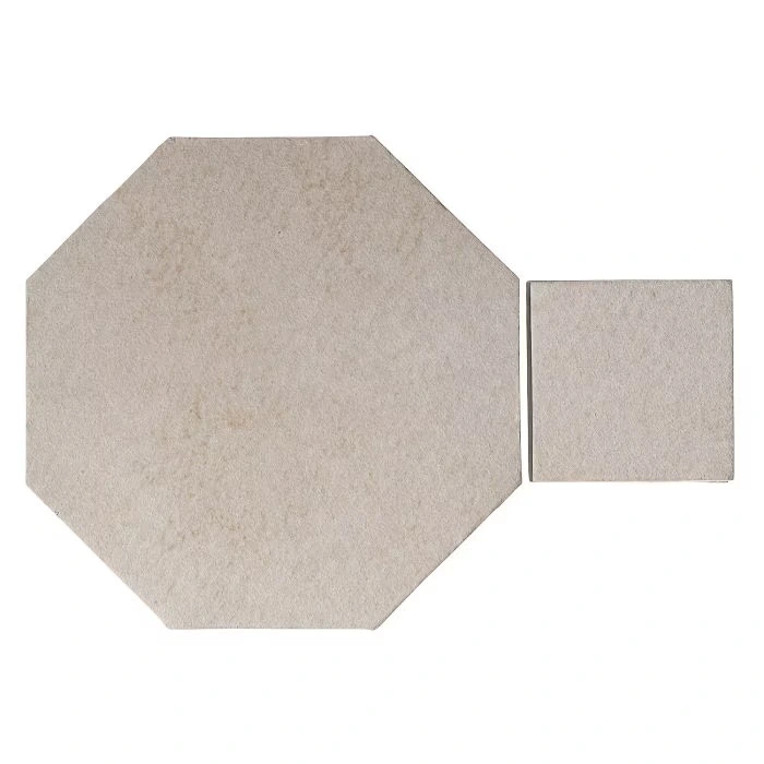 Monrovia Octagon Set High Fire Ceramic Tile Walnut Spice