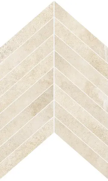 Ivory Mosaico Chevron