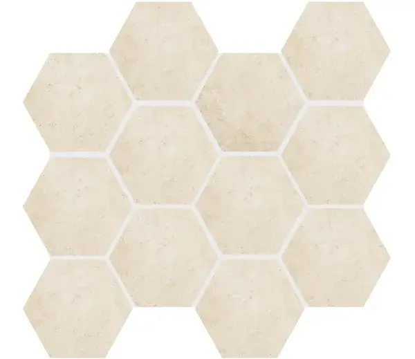 Ivory Mosaico Esagono