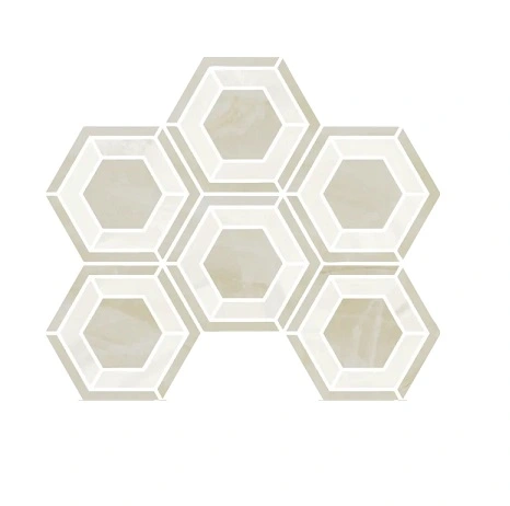 New Moonlight Mosaico Esagono Intarsio