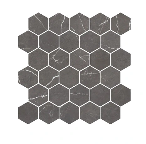 New Style Dark Mosaico Esagono su rete