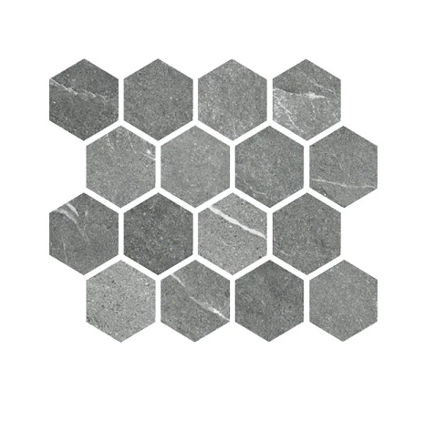 Mud Mosaico Esagono su rete