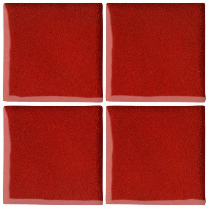 Oleson High Fire Ceramic Tile Brick Red
