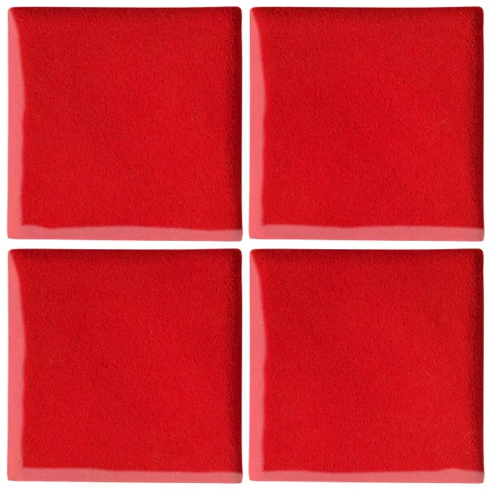 Oleson High Fire Ceramic Tile Cherry Tomato