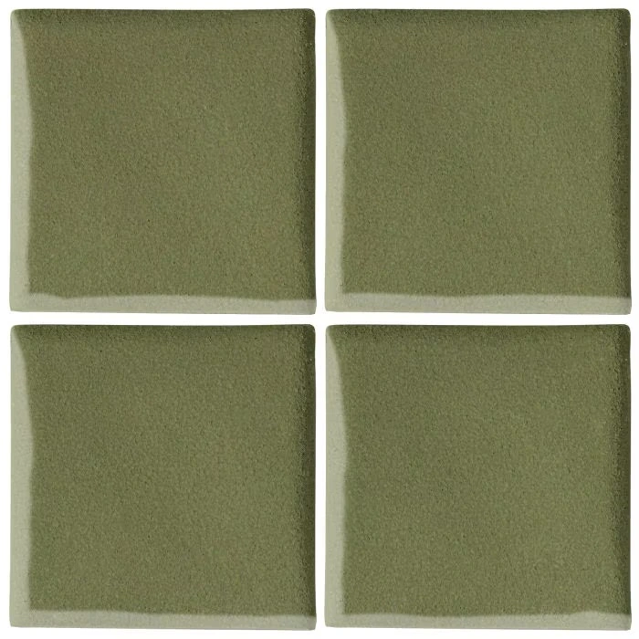 Oleson High Fire Ceramic Tile Kelp