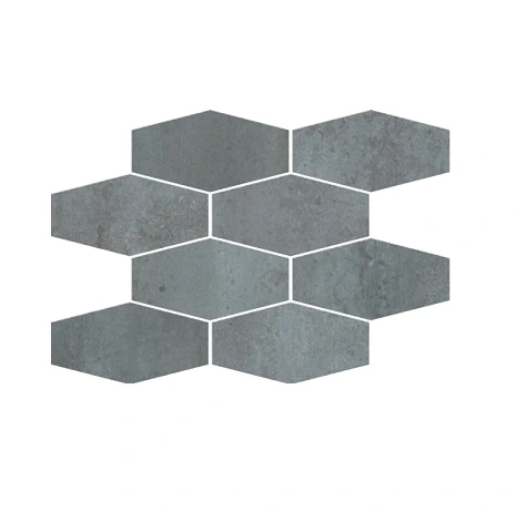 Blue Mosaico Losanga su rete