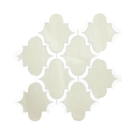 Premium Onyx Mosaico Arabesque su rete
