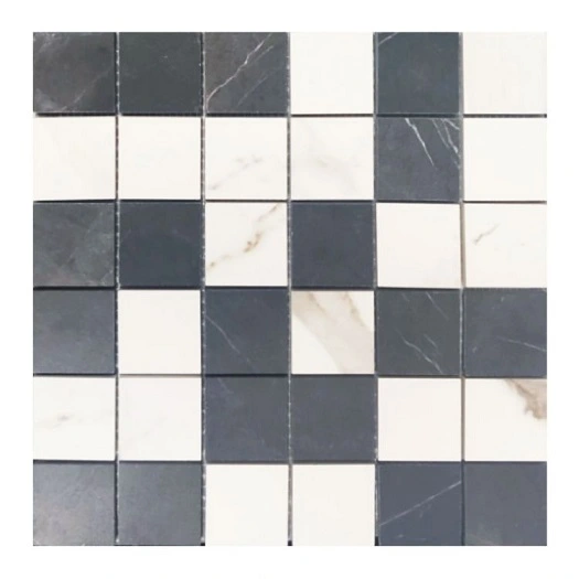 Prestigio Statuario-Marquinia Mix Soft Mosaic Prestigio Statuario-Marquinia Mix Soft Mosaic