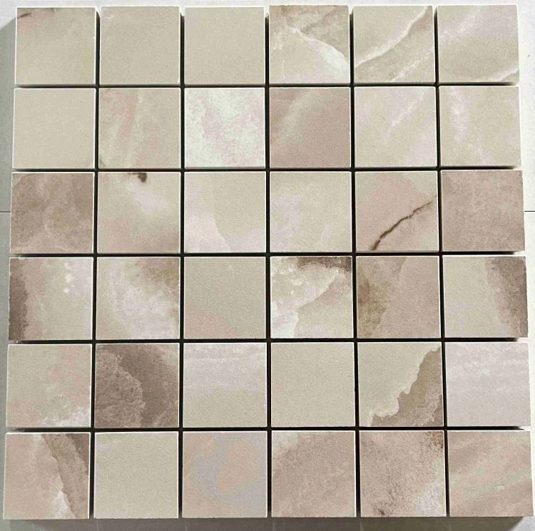 Reves Rose Matte Mosaic 2 x 2