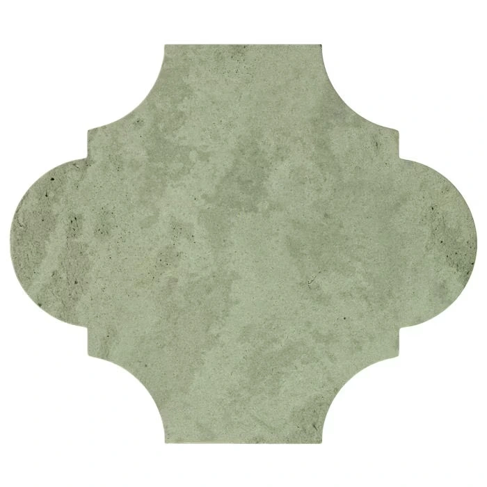 Roman Tile 15x18 San Felipe Ocean Green Light