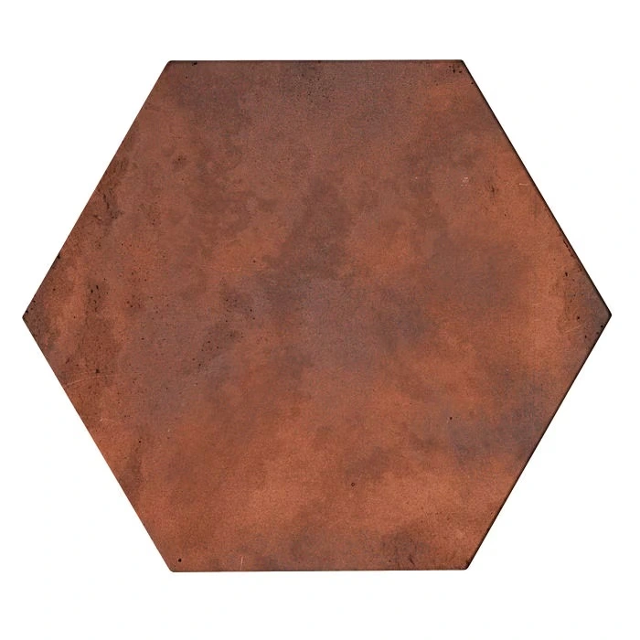 Roman 8" Hexagon Red Flash