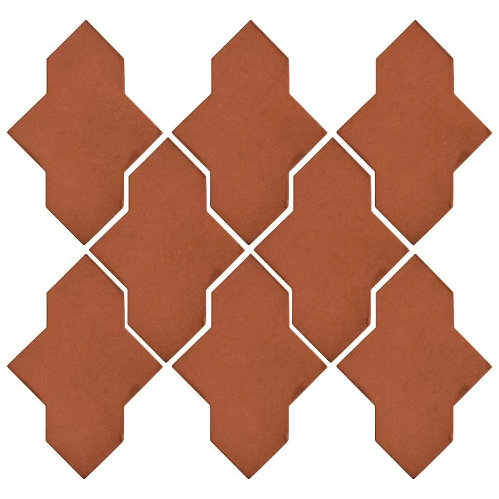 Studio Field Arabesque Pattern 2A High Fire Cerami Chocolate Bar