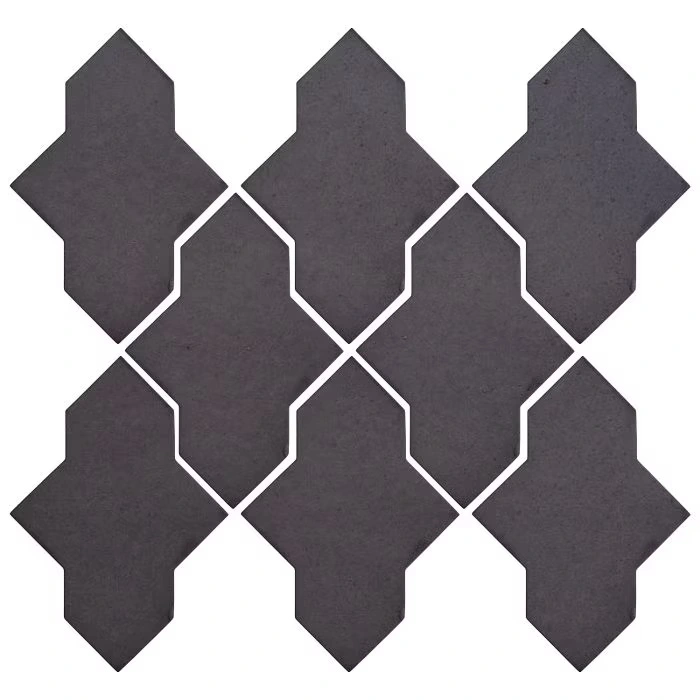 Studio Field Arabesque Pattern 2A High Fire Ceramic May Gray