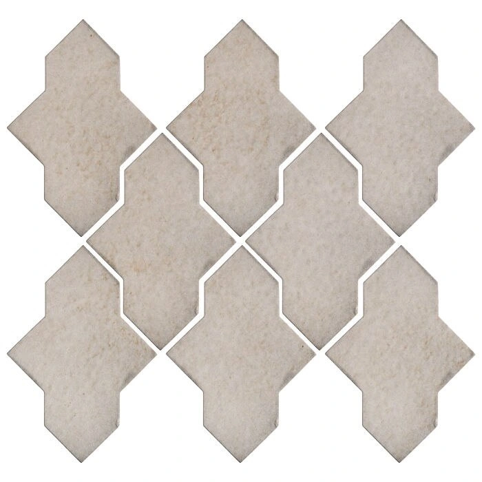 Studio Field Arabesque Pattern 2A High Fire Ceramic Walnut Spice