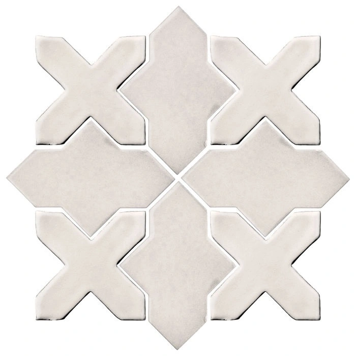 Studio Field Arabesque Pattern 2B High Fire Ceramic Beach Sand