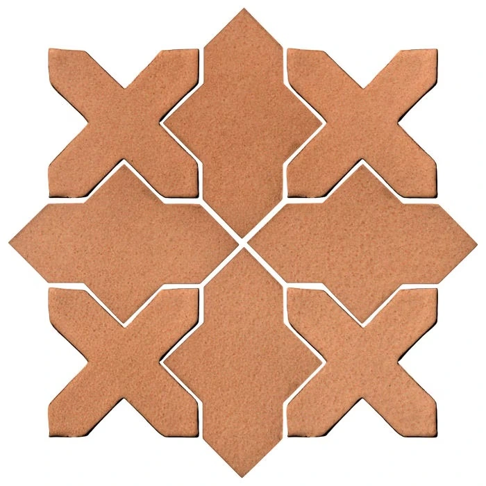 Studio Field Arabesque Pattern 2B High Fire Ceramic Beechnut