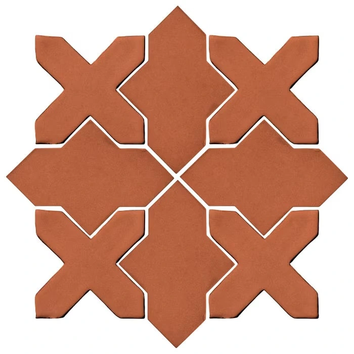 Studio Field Arabesque Pattern 2B High Fire Cerami Chocolate Bar