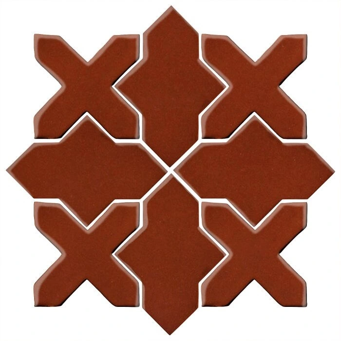 Studio Field Arabesque Pattern 2B High Fire Ceramic Espresso